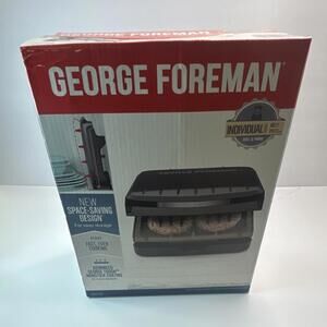 George Foreman Grill & Panini Press Nonstick, Drip Tray
